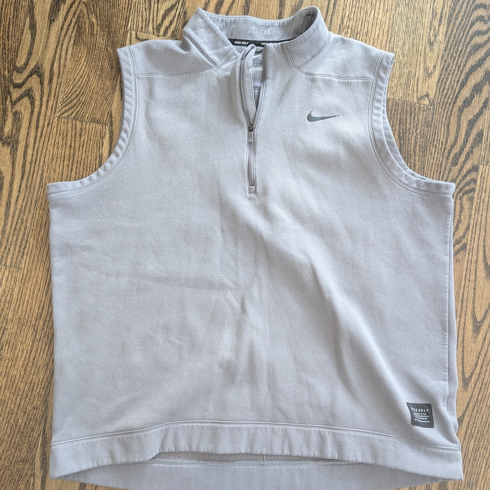 Nike Light Gray Sleeveless Vest